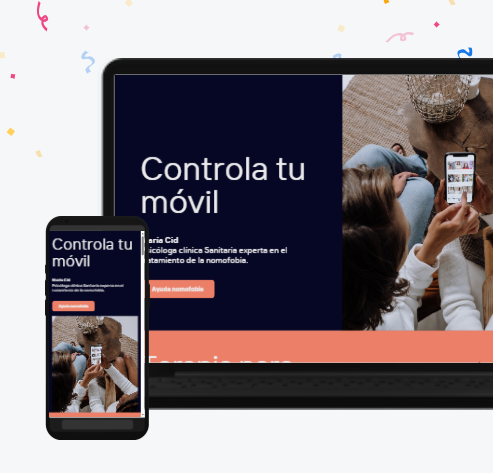 Profesional cualificado te ayuda a superar tu adiccion al movil, pantallas y redes sociales.
Psicologa experta te ayuda con técnicas con evidencia cientifica a superar la nomofoboa.
Online, privado, comodo desde donde tu quieras.